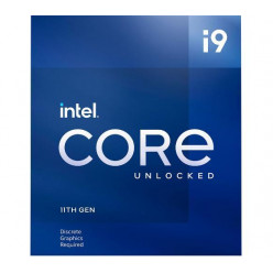 Intel® Core™ i9-11900KF, S1200, 3.5-5.3GHz (8C/16T), 16MB Cache, No Integrated GPU, 14nm 125W, tray